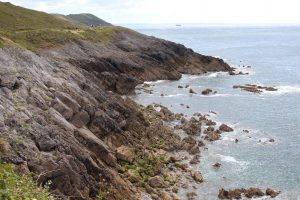 Klippen zwischen the Mumbles aund Caswell Bay