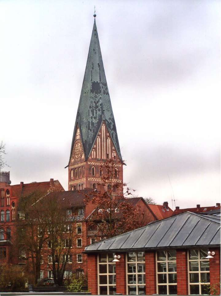 Lüneburg Panorama mit kirchturm