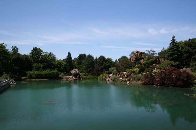 Chinesicher GArten im Botanischen garten Montreal